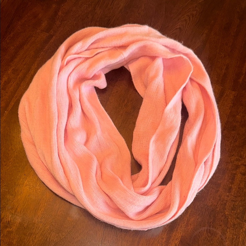 Pink Lightweight Infinity Scarf Wrap